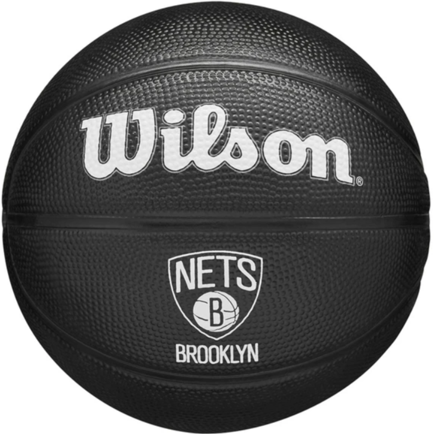 Wilson NBA Team Tribute Mini Black Basketball Team Brooklyn Nets