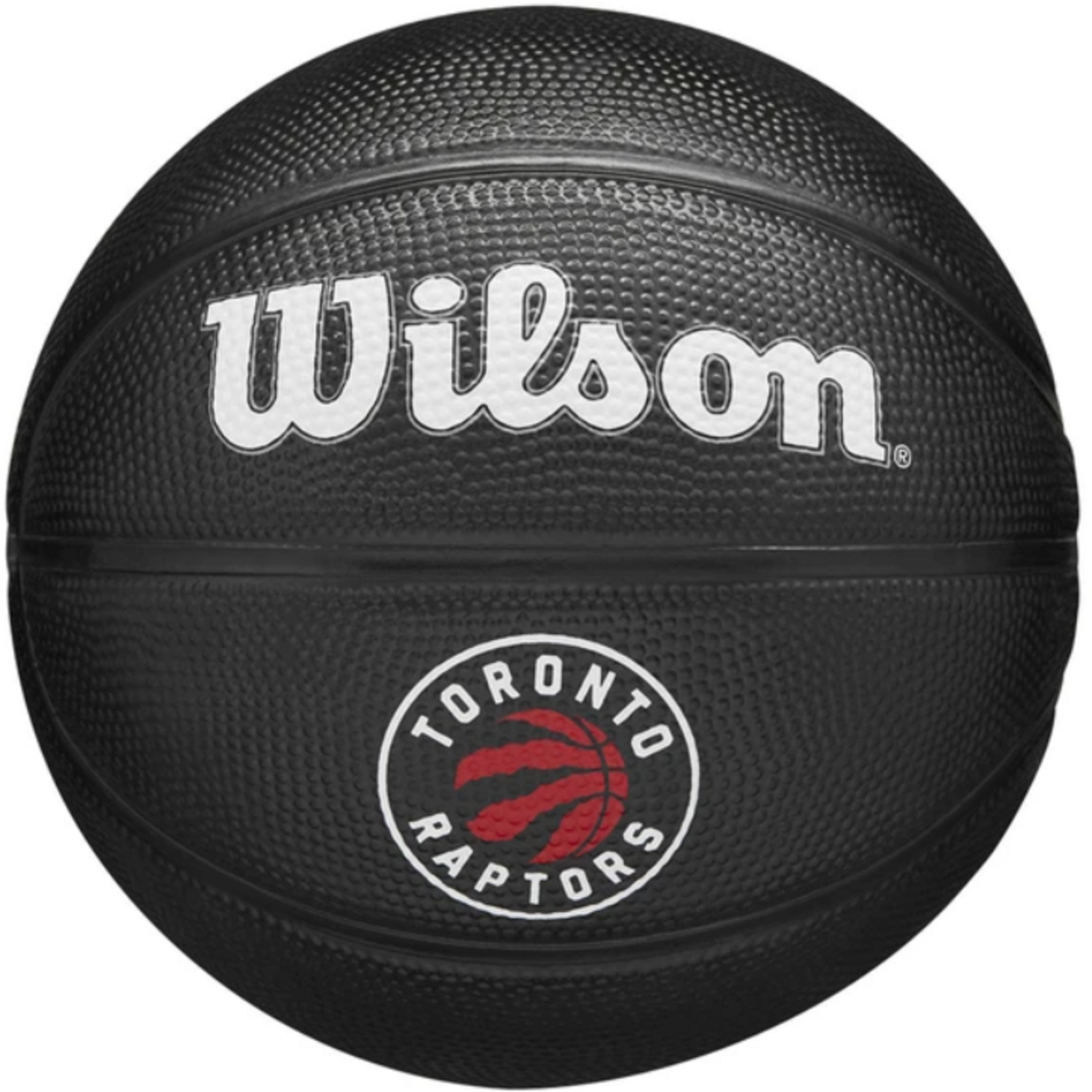 Wilson NBA Team Tribute Mini Black Basketball Team Toronto Raptors