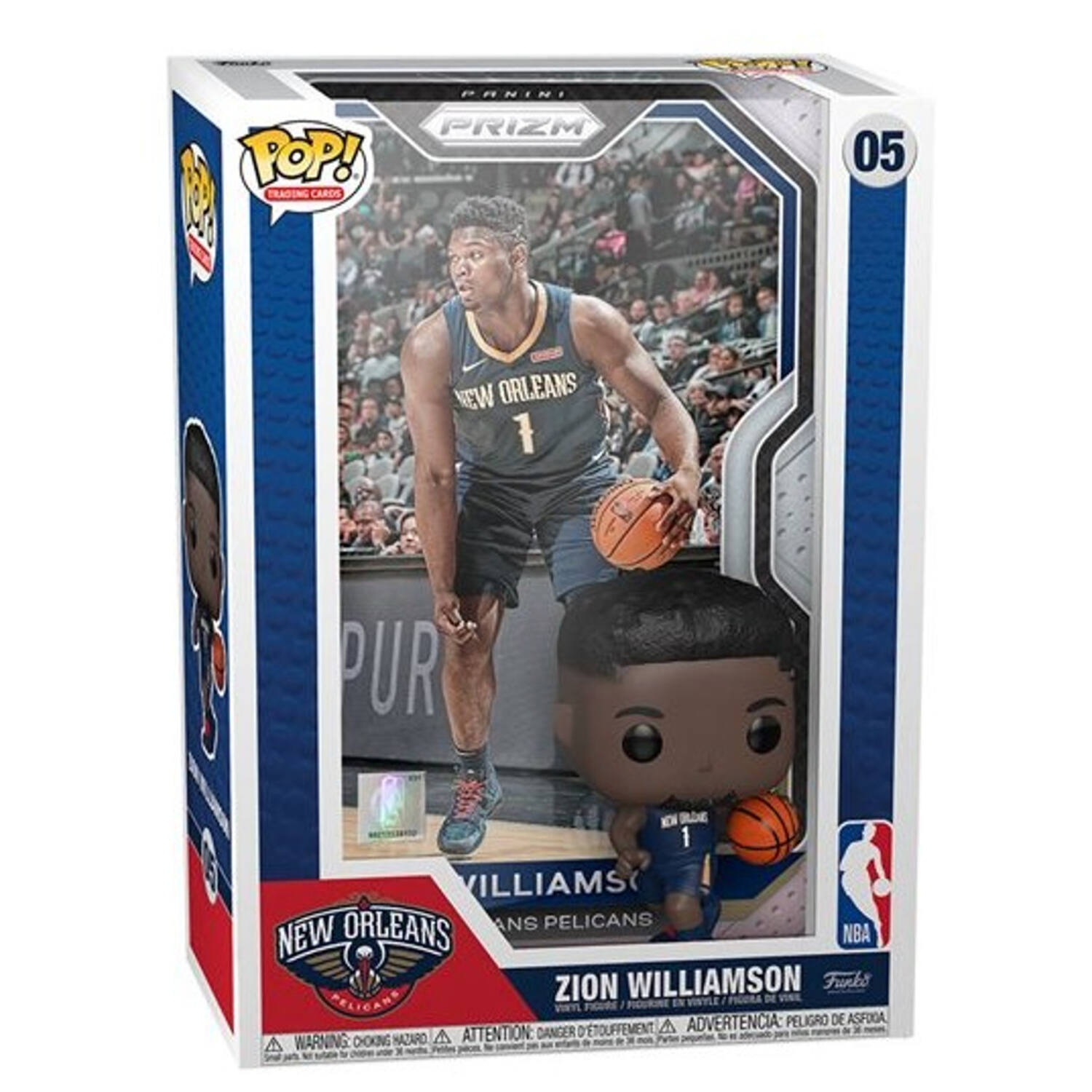 Funko Pop! NBA Trading Cards: Pelicans - Zion Williamson
