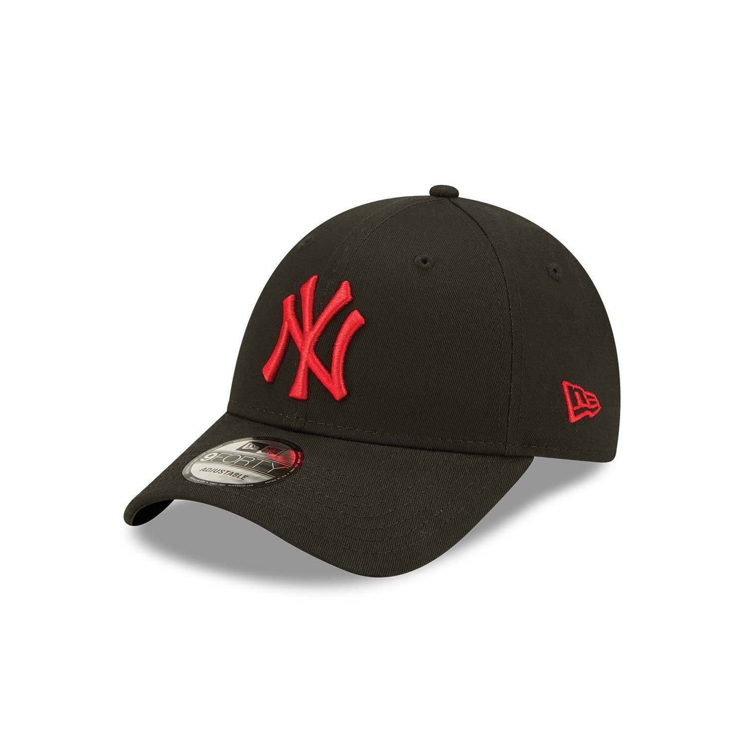 New Era The League Essential MLB Cap New Color Black/Scarlet