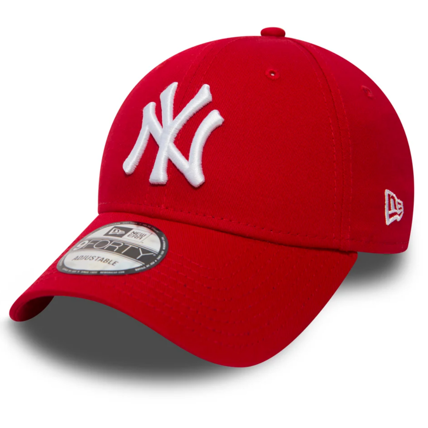 New Era The League Essential MLB Cap New Color Scarlet/White