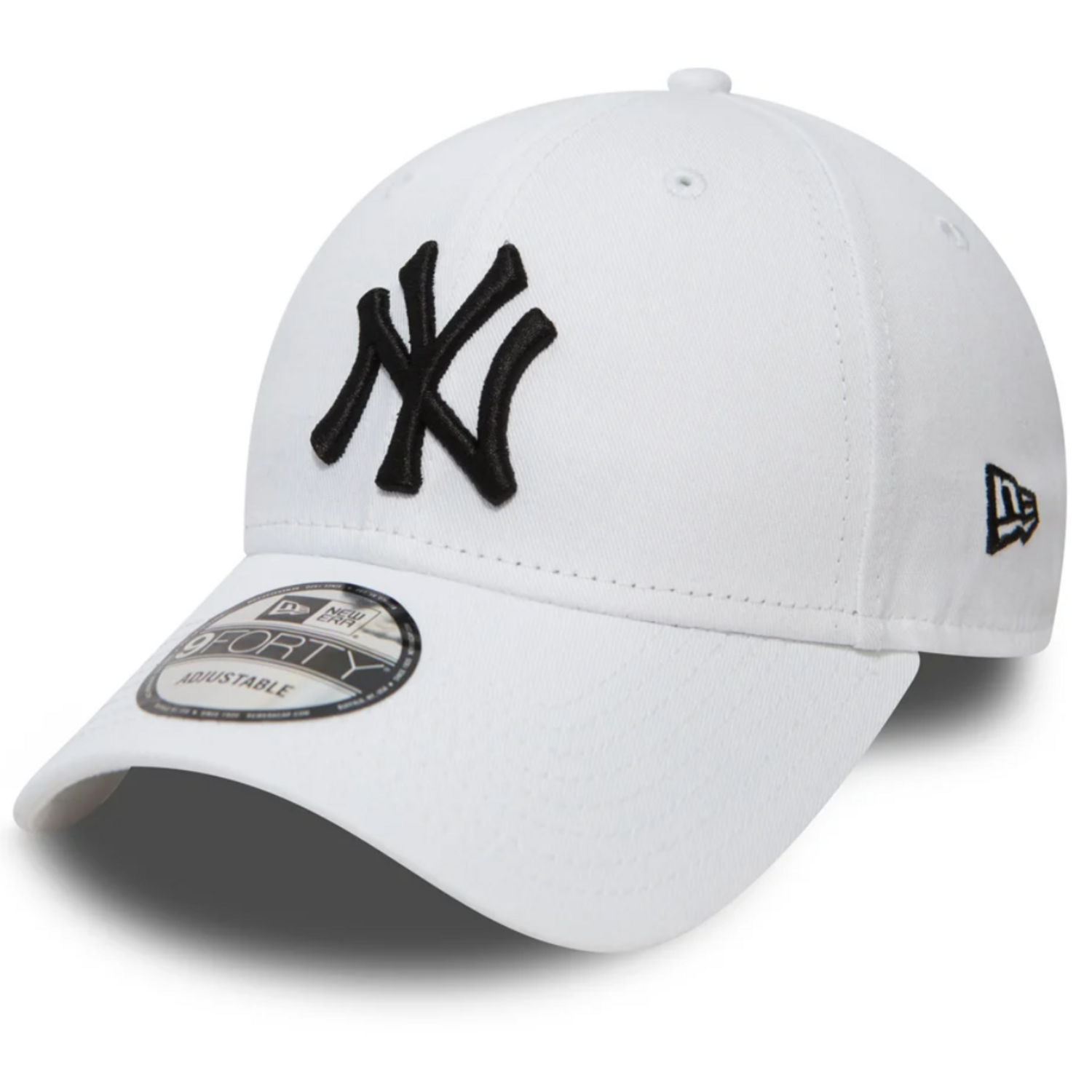 New Era The League Essential MLB Cap New Y Color White/Black