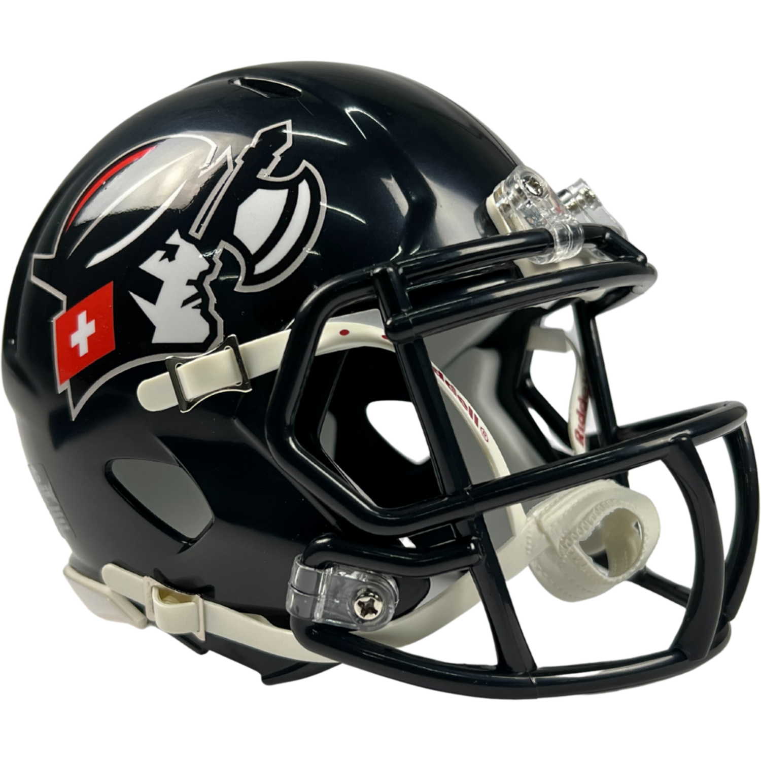 Riddell ELF Mini Replica Helmet Team Helvetic Guards