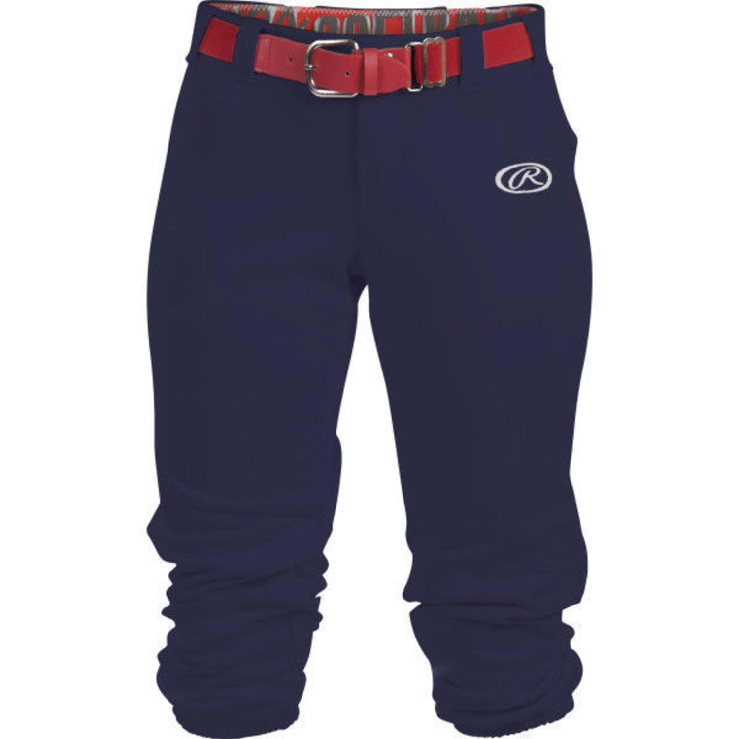 Rawlings WLNCH Women Belted Pant L Navy
