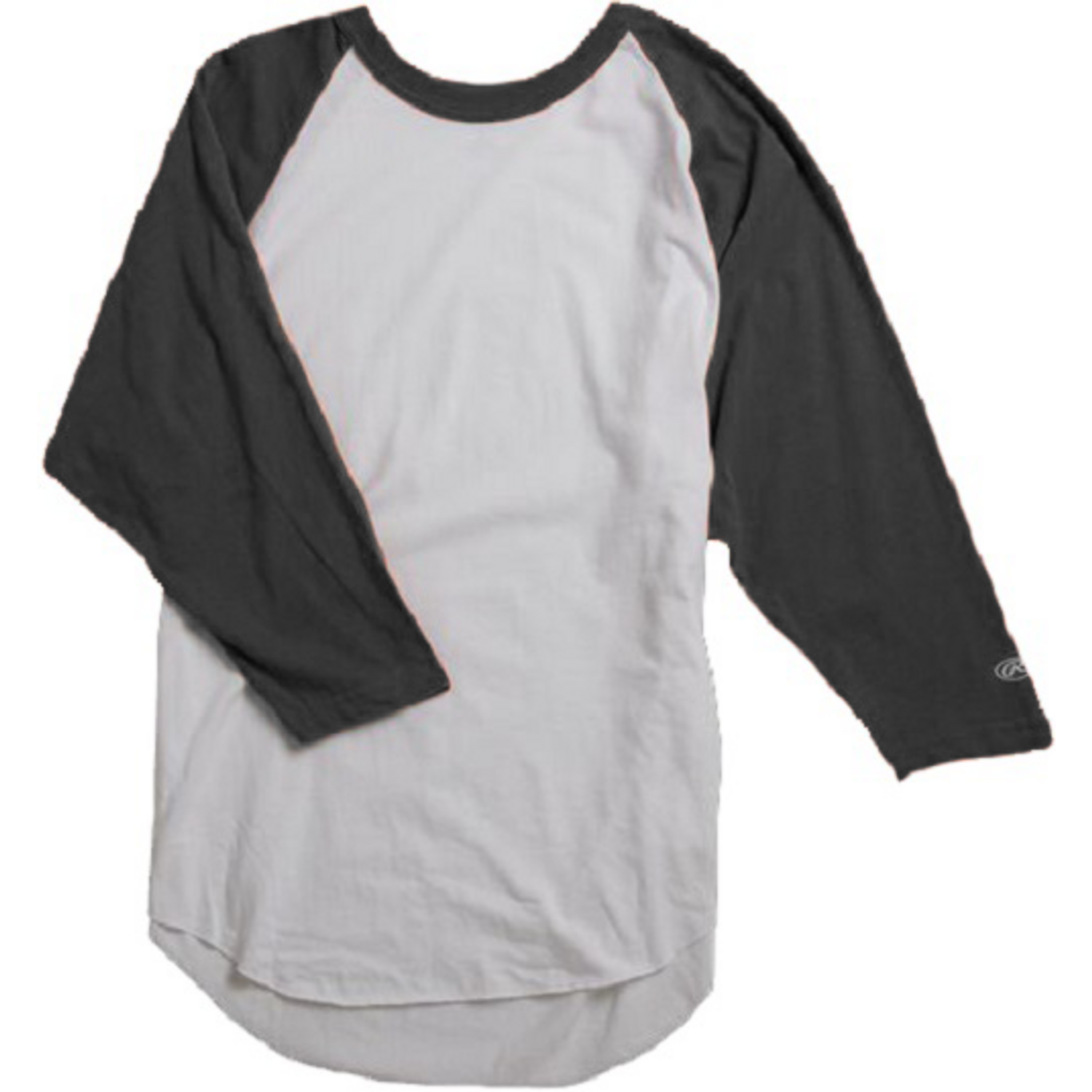 Rawlings MTT3000 3/4 Sleeve Crew Neck Shirt XL Black