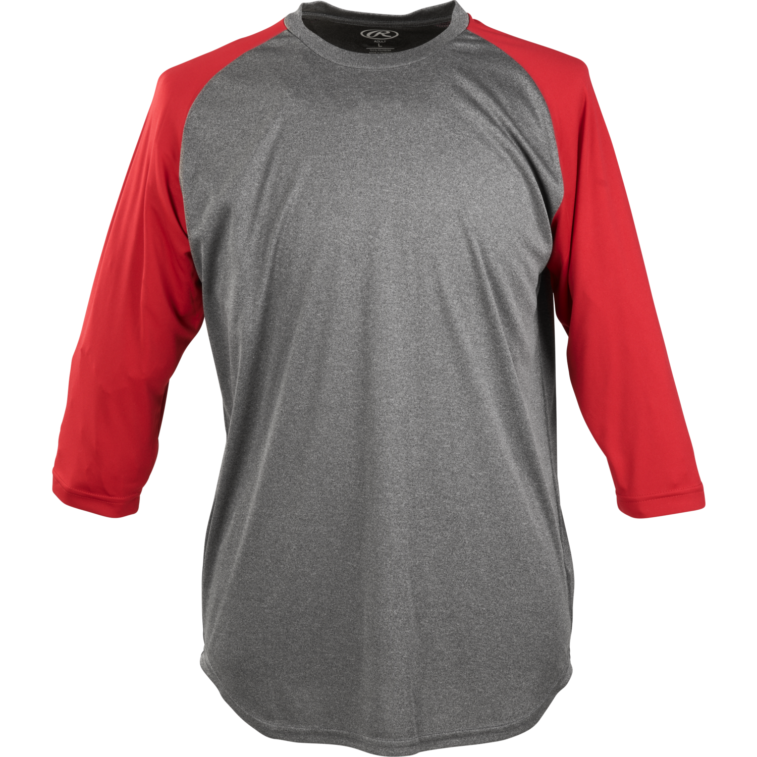 Rawlings RTT34 3/4 Sleeve Performance Jersey 3XL Scarlet