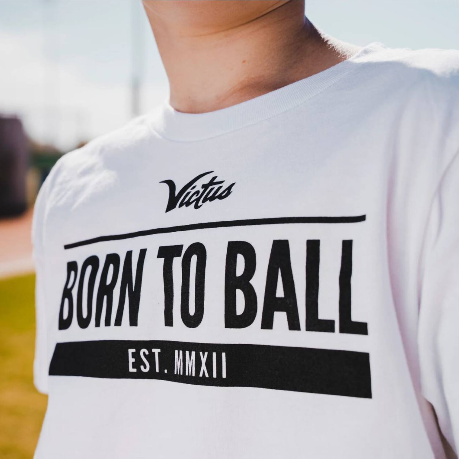 Victus Youth Born to Ball Short Sleeve Tee XL Black