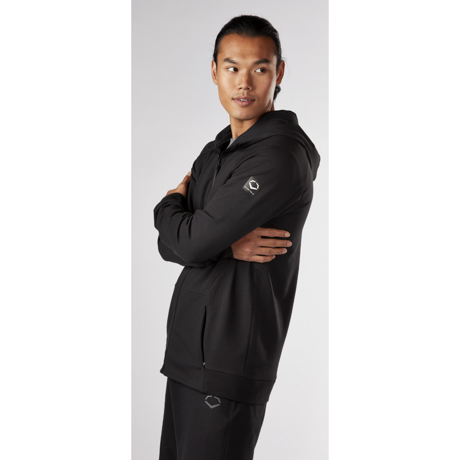 Evoshield WB601540 Full Zip High Neck Hoodie S Black