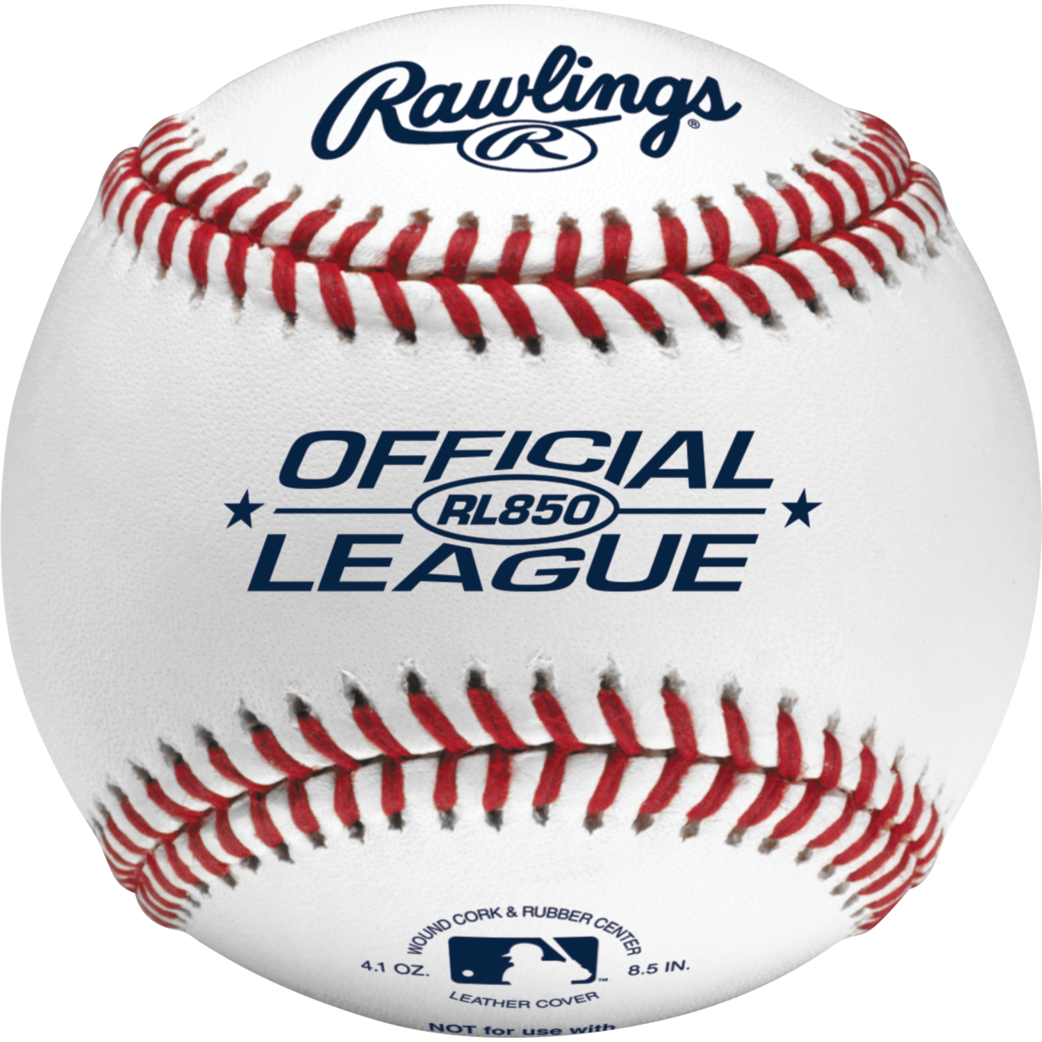 Rawlings RL850 8,5 Inch Baseball | Youth Size Official League Ball