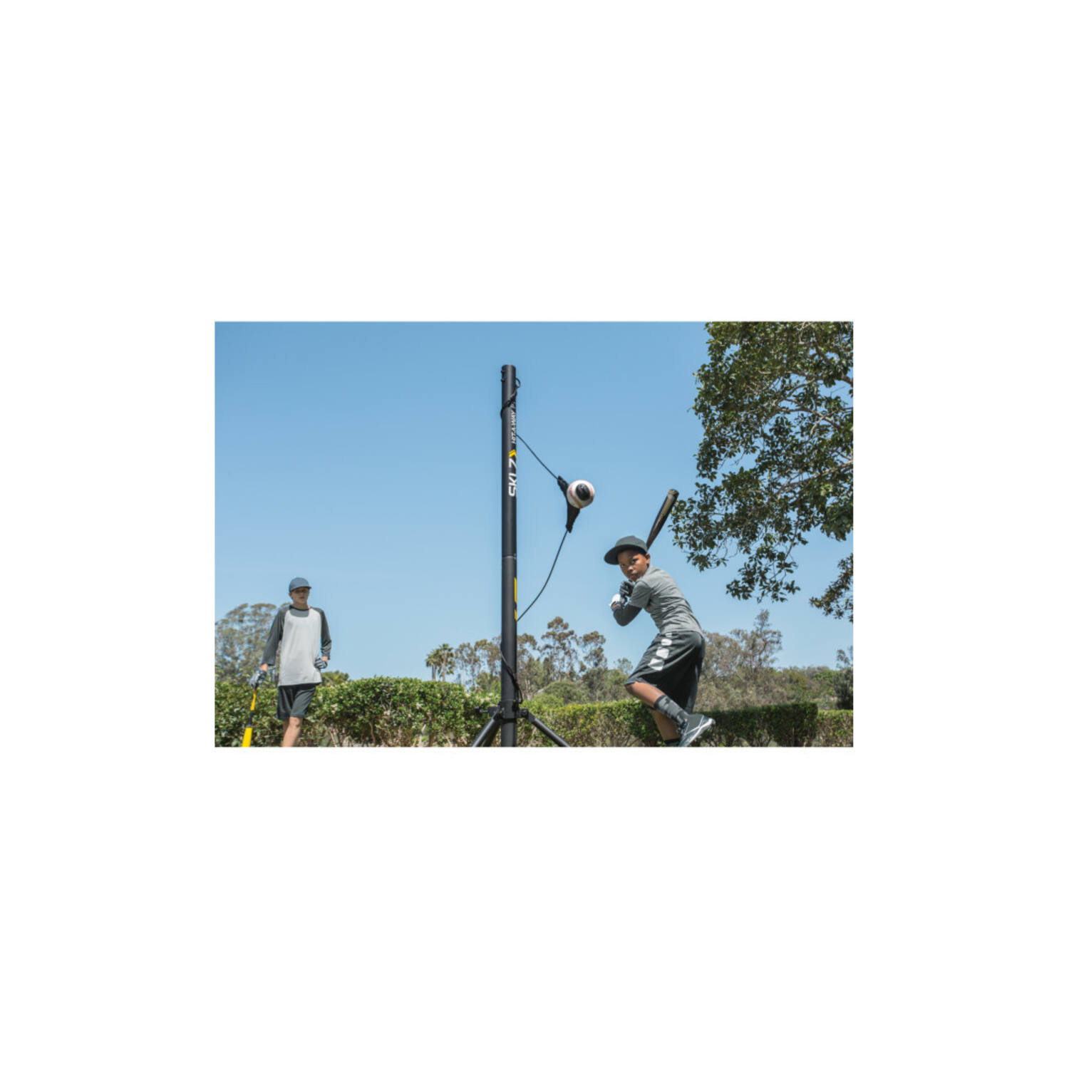 SKLZ Hit-A-Way PTS (0240) | Adjustable | Portable Baseball Batting Tee  