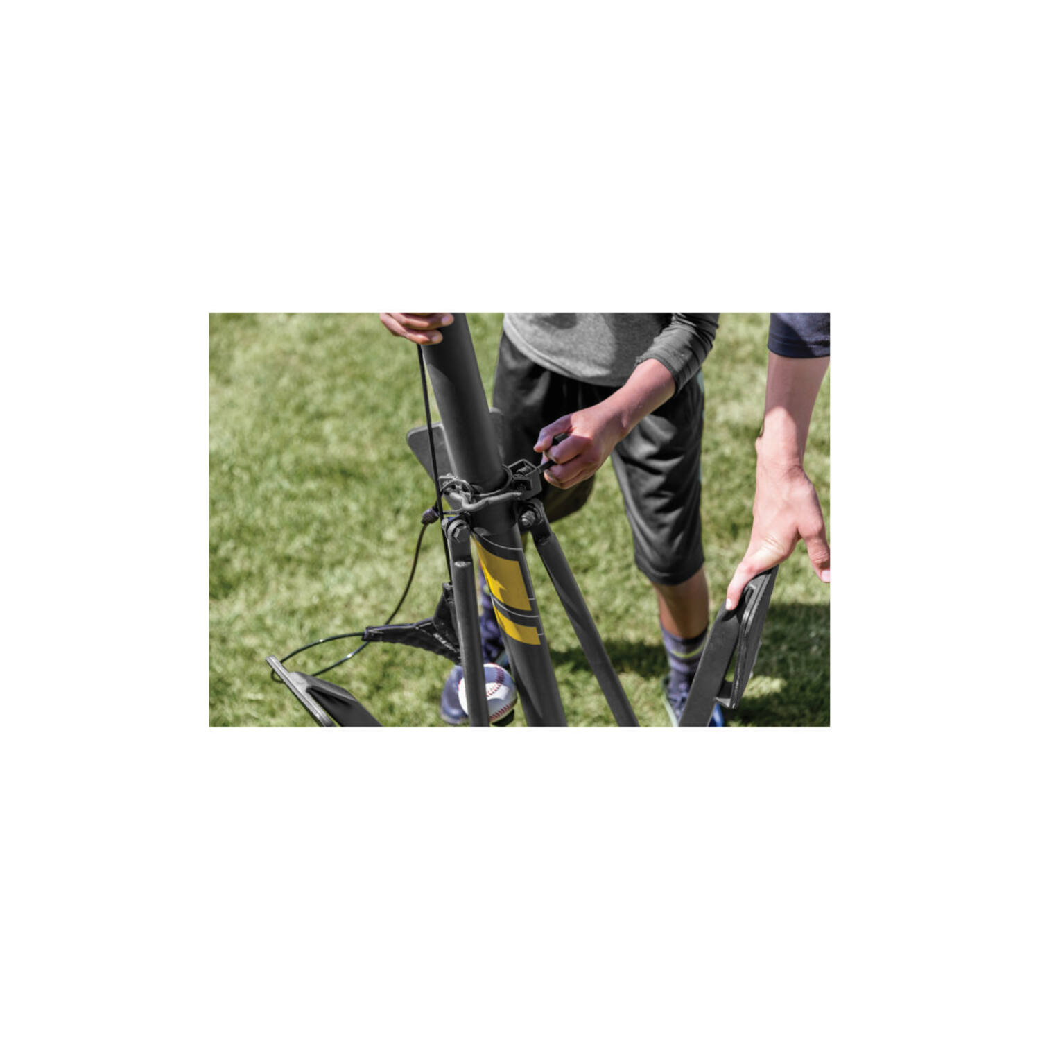 SKLZ Hit-A-Way PTS (0240) | Adjustable | Portable Baseball Batting Tee  