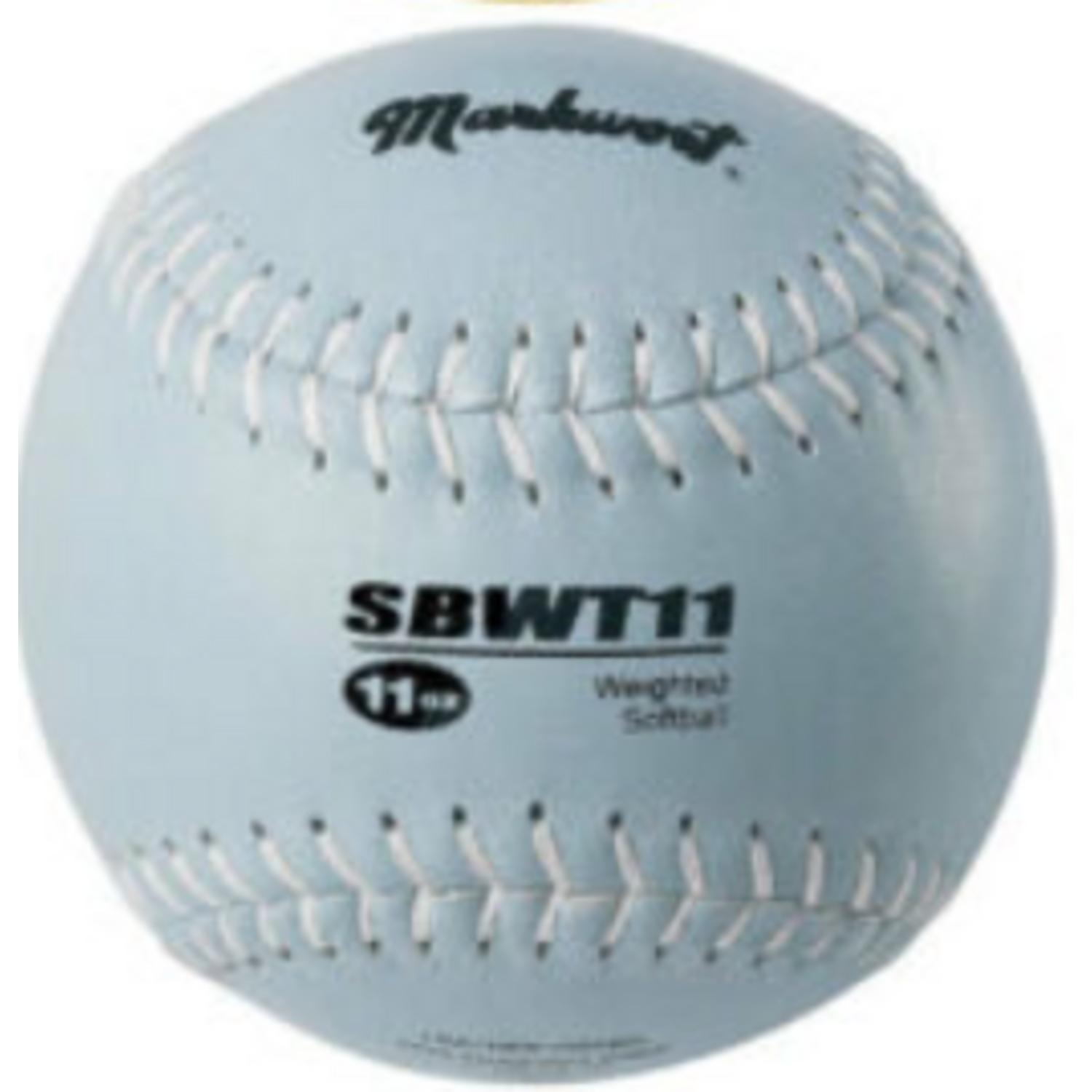Markwort Weighted Leather Softball for Building Throwing Arm Strenght (SBWT) Weight 11 oz