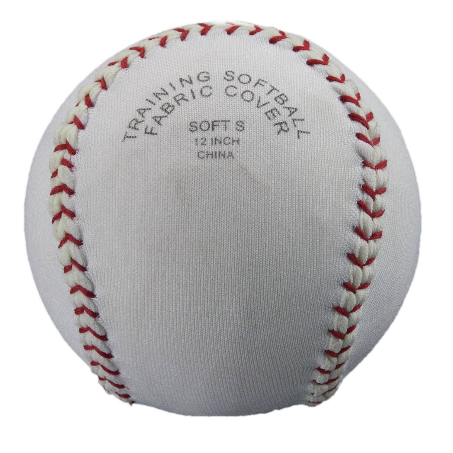 Benson Soft-S White Softstitch 12 Inch Nylon Cover Softball
