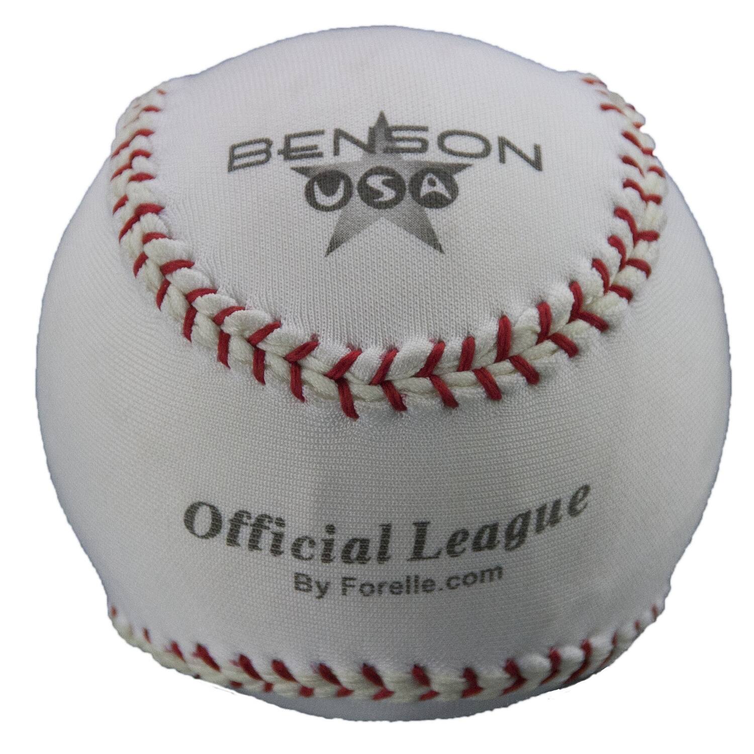 Benson Soft-S White Softstitch 12 Inch Nylon Cover Softball