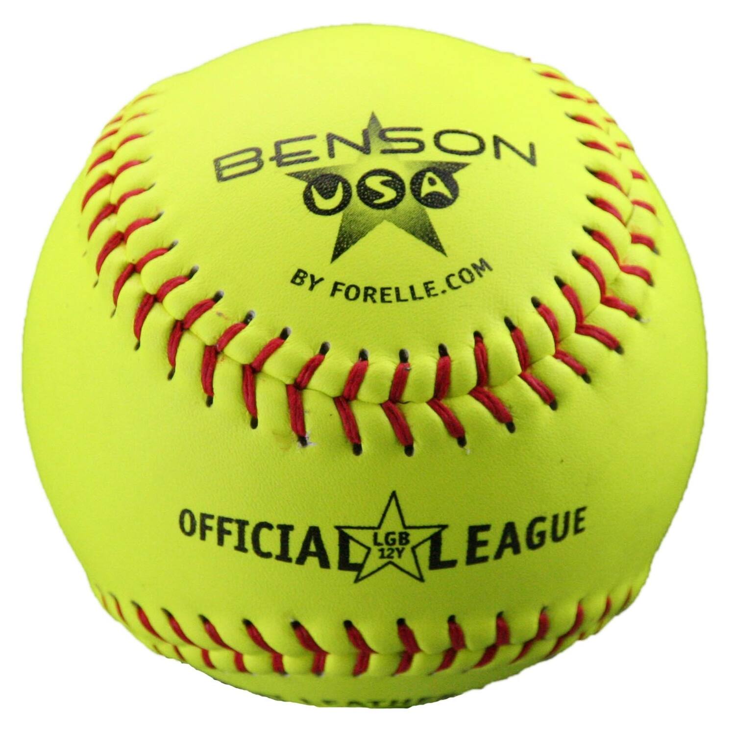 Benson LGB12Y 12 inch Official League Ball | Official Size Softball