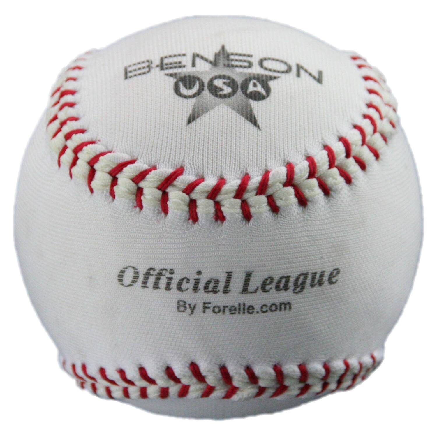 Benson Soft-S White Softstitch 11 Inch Nylon Cover Softball