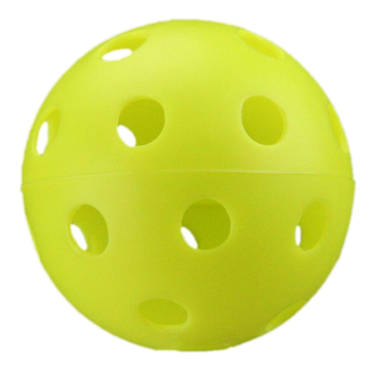 Benson Wiffle Plastic Official Size 9 Inch Baseball Pickleball Yellow