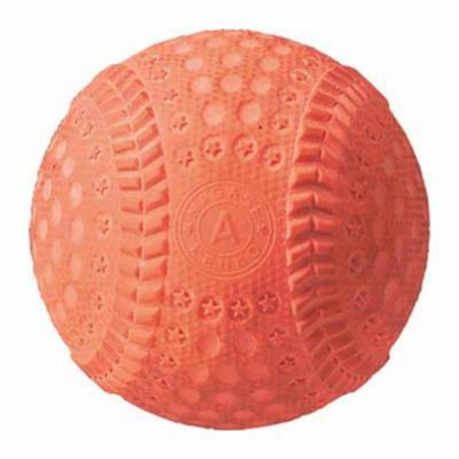 Kenko 9.0A Durable Rubber Cover 9 Inch Offical Size Baseball Color Orange