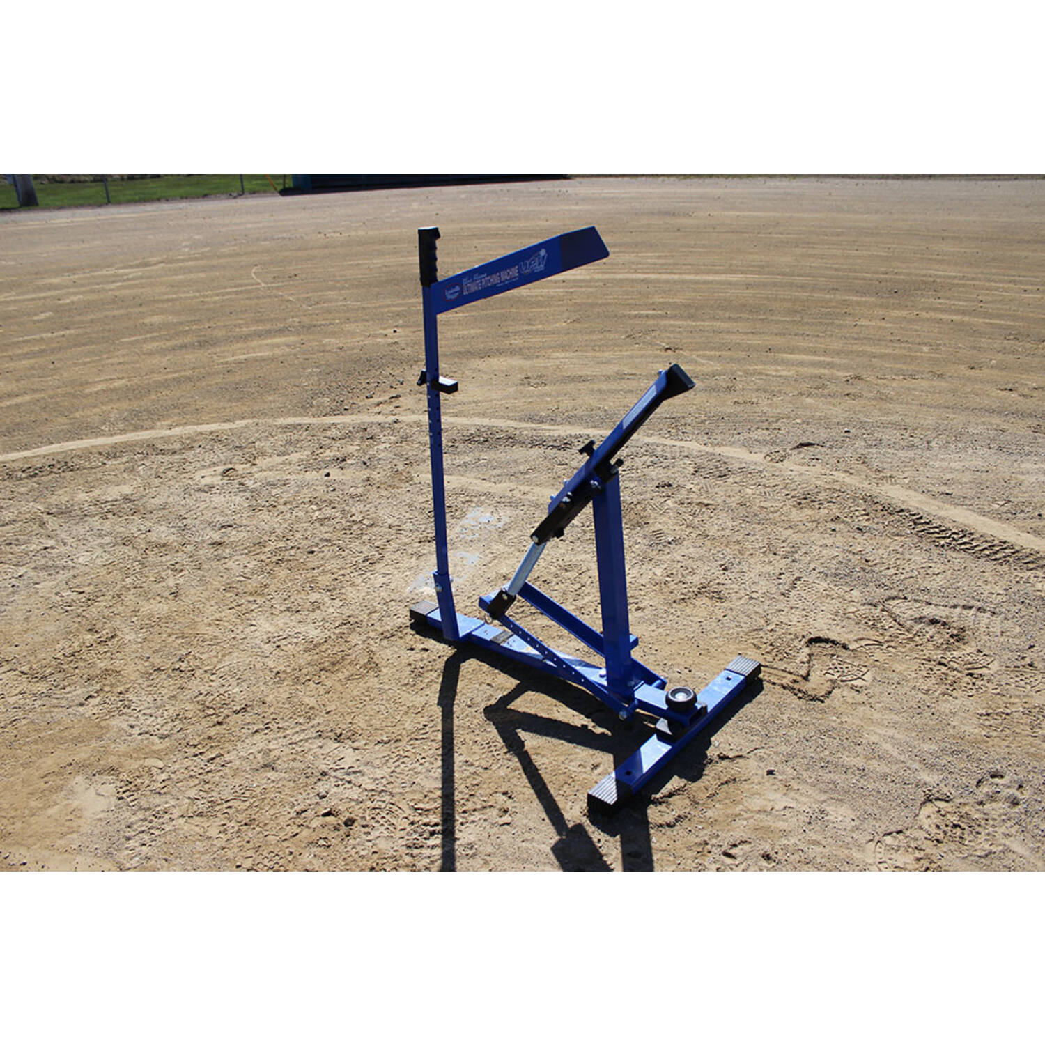 Louisville Slugger L60111 Blue Flame | Coil Spring Operated Multi-Sport Pitching Machine