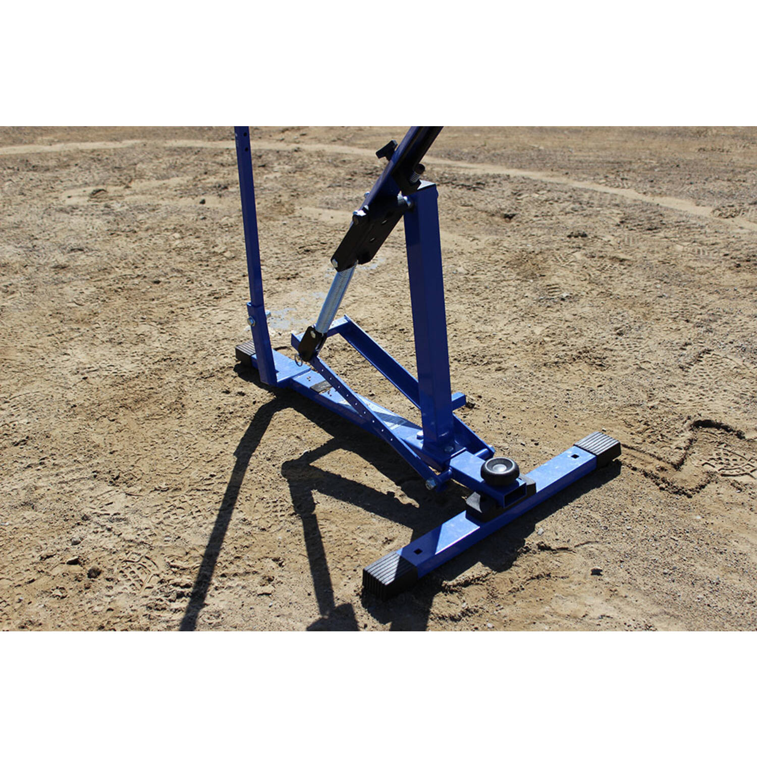 Louisville Slugger L60111 Blue Flame | Coil Spring Operated Multi-Sport Pitching Machine