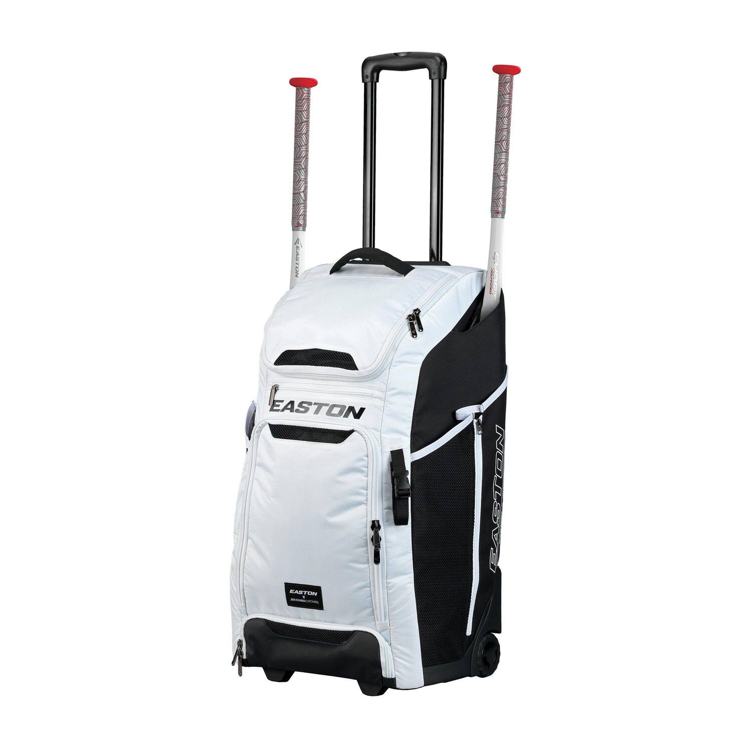Easton JSCATWB Catchers Wheeled Bag Jen Schro Color White