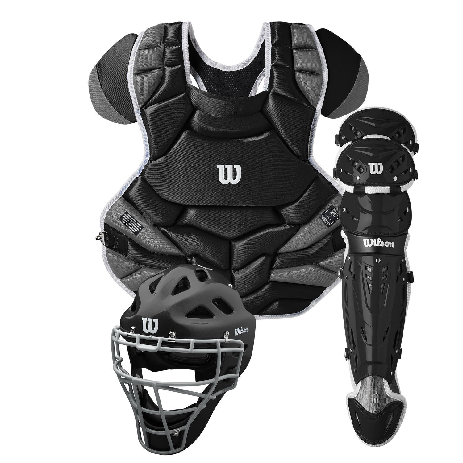 Wilson WTA4603 C1K Catcher's Gear Kit Color Black