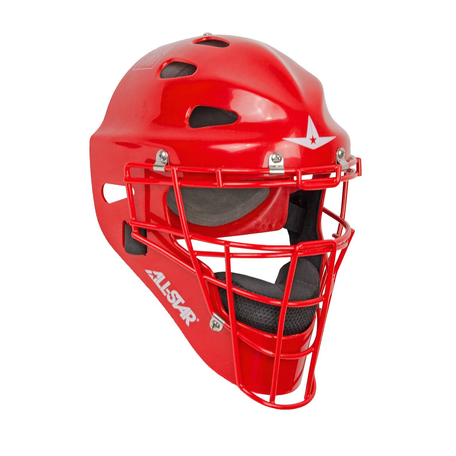 All Star MVP2300 Adult Headgear Color Scarlet