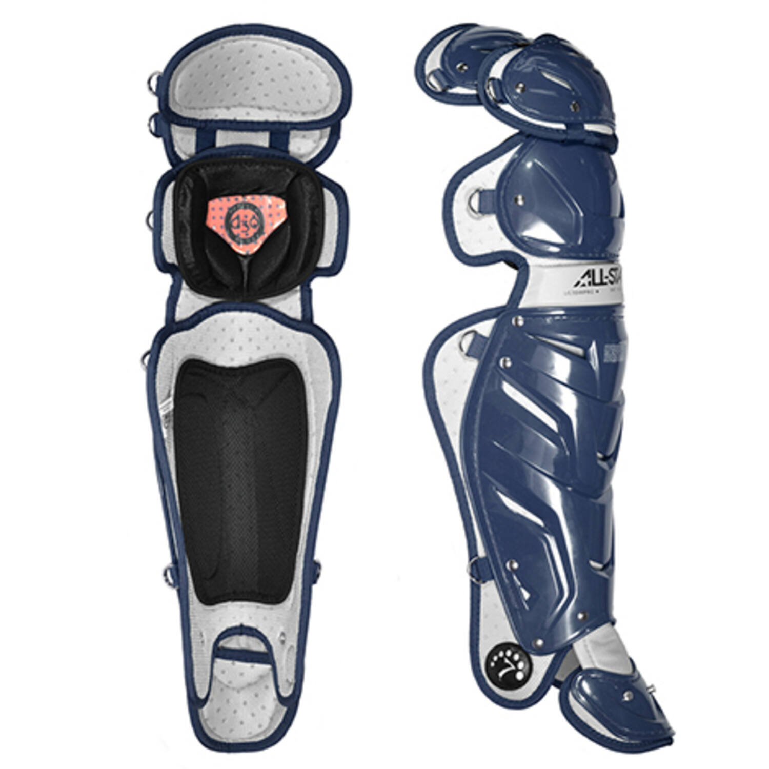 All Star LG30WPRO Leg Guards Adult | 16,5¨ Inch Color Navy