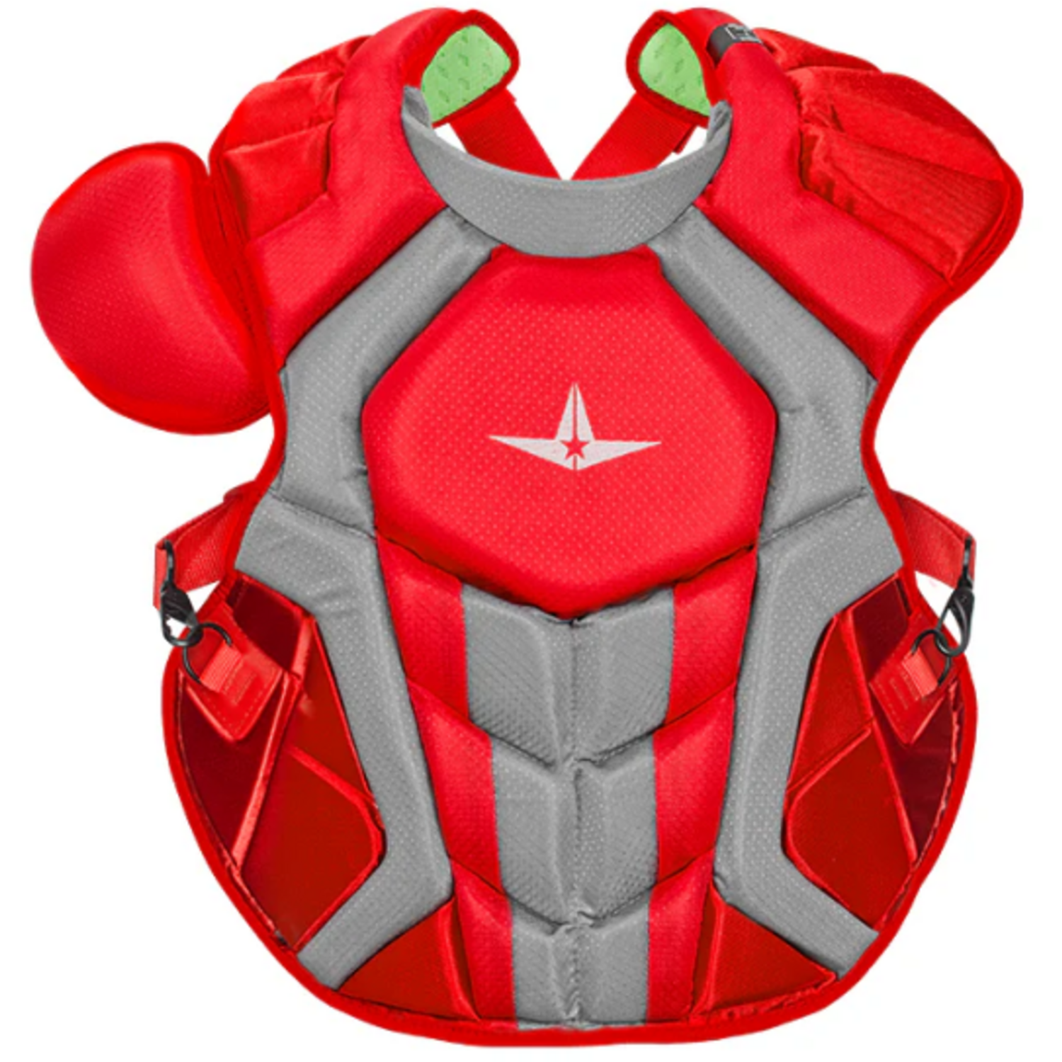 All Star CPCC40PRO Chest Protector Color Scarlet