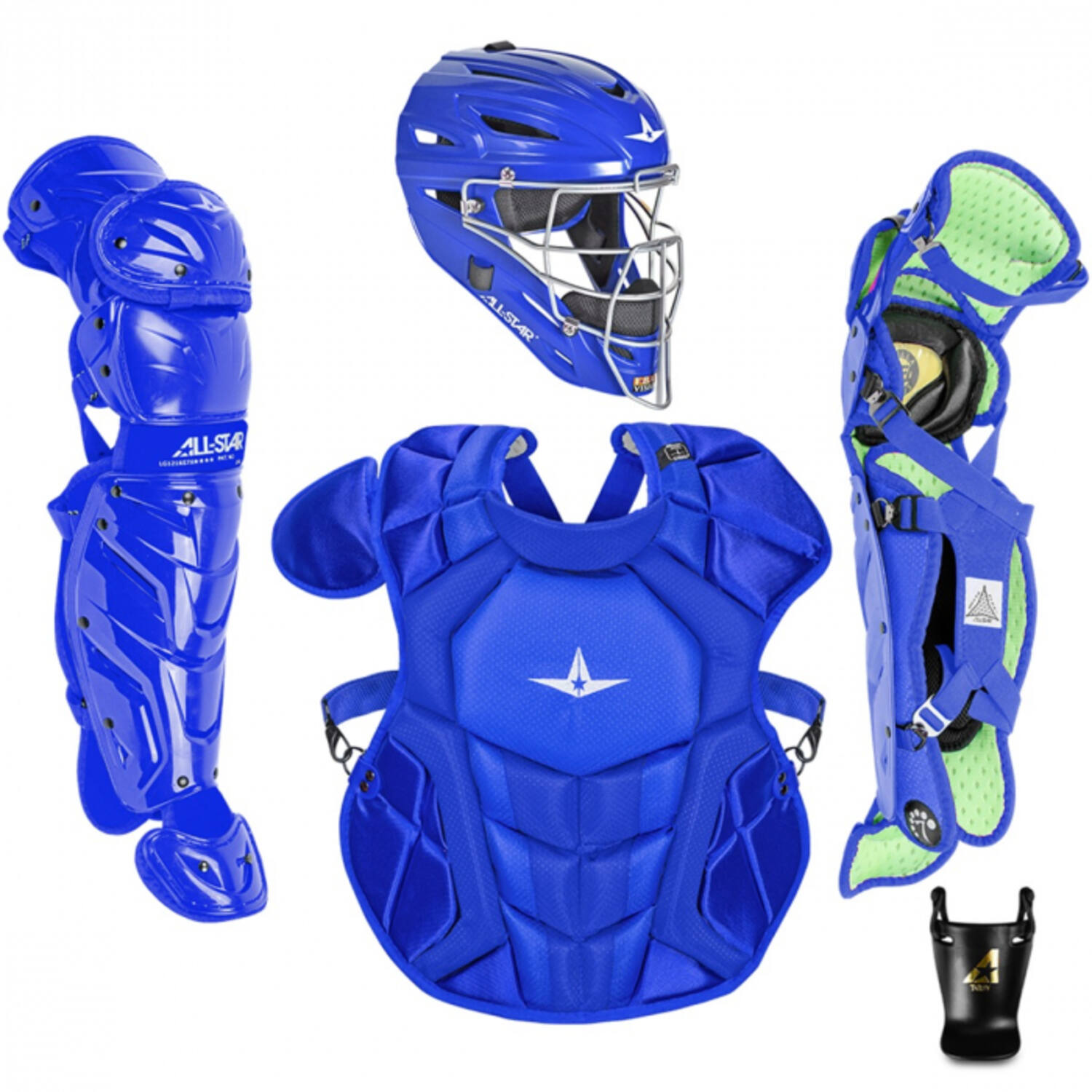 All Star CKCC912S7X Intermidiate System Seven Axis Catcher's Kit | 9-12 Yrs Color Royal