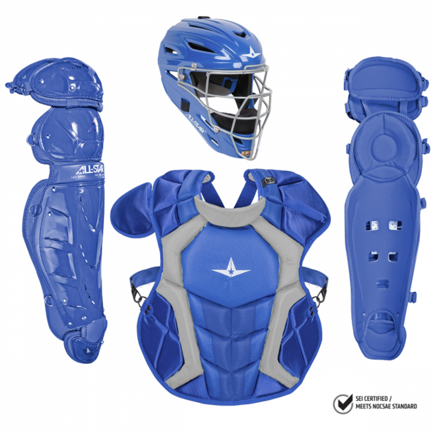 All Star CKCCPRO4 Classic Professional Catcher's Color Royal