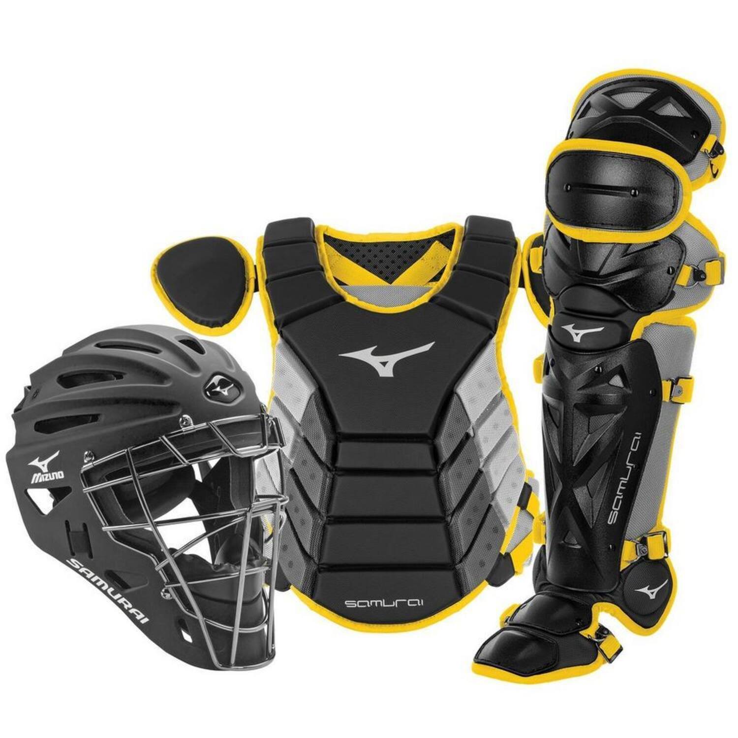 Mizuno Samurai Mens Box Set - 15 Color Black/Yellow