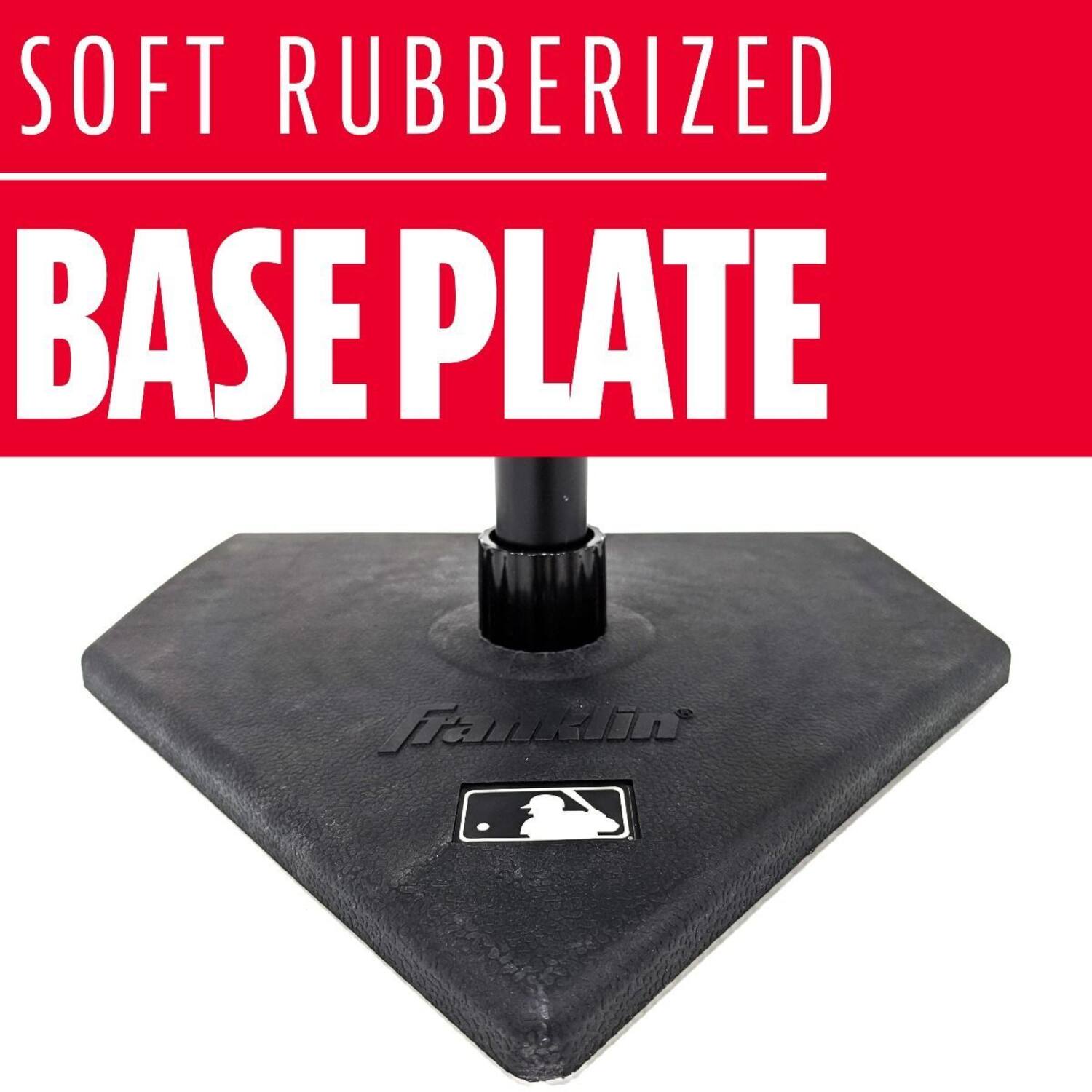 Franklin MLB Flex Top Pro Batting Tee (24953) | Adjustable Hitting Baseball Trainer 