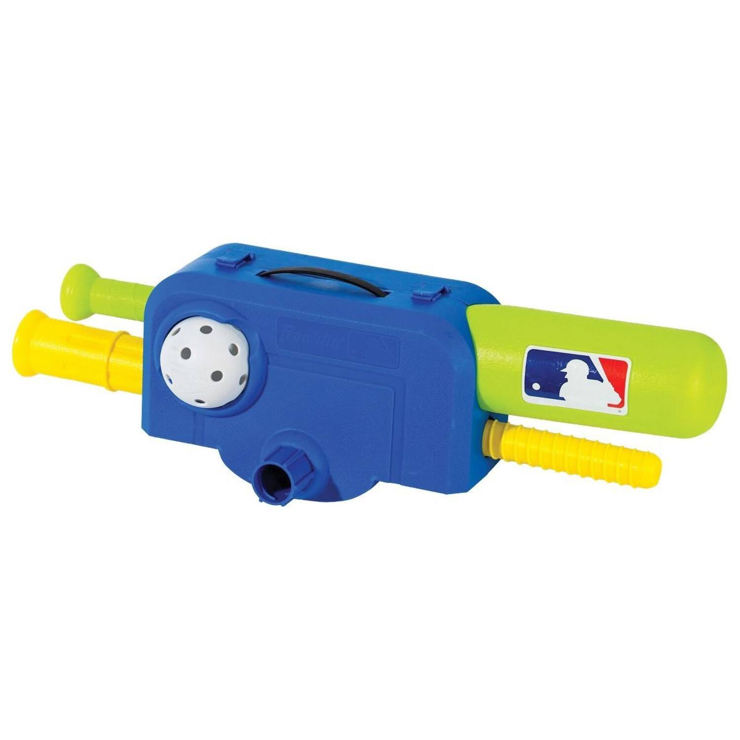 Franklin MLB Youth Fold Away Batting Tee | Baseball Adjustable Hitting Trainer 