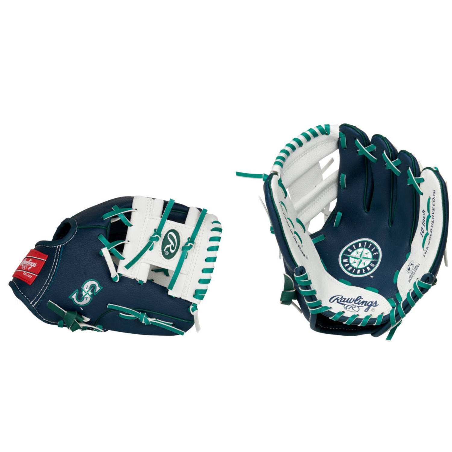 Rawlings MLB Logo Gloves LH 10 Inch Team Mariners