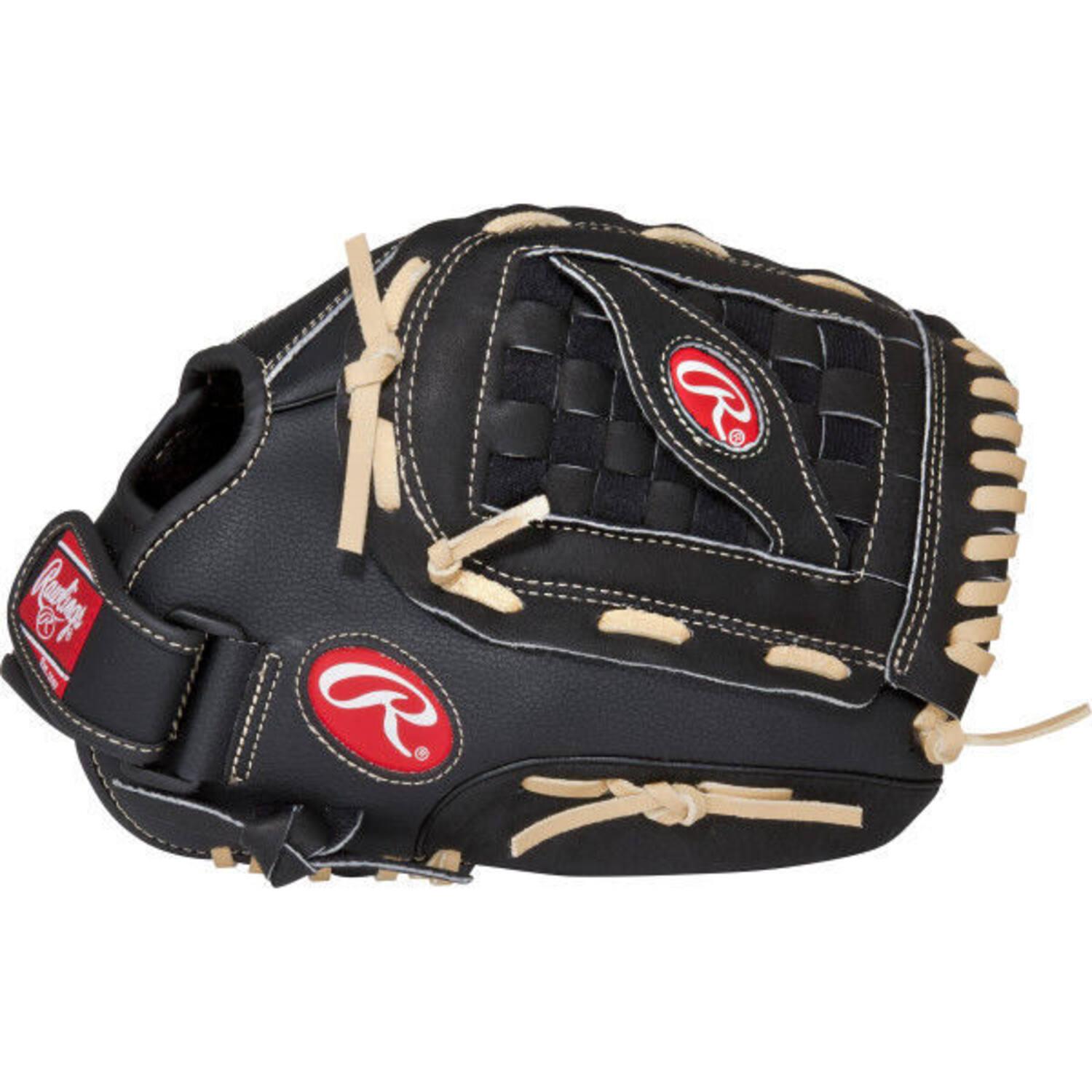 Rawlings RSS125C 12,5 Inch Leather Palm Slowpitch Softball Glove | Left Hand Catch