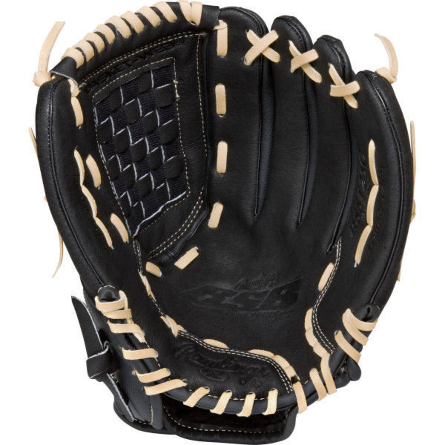 Rawlings RSS125C 12,5 Inch Leather Palm Slowpitch Softball Glove | Left Hand Catch