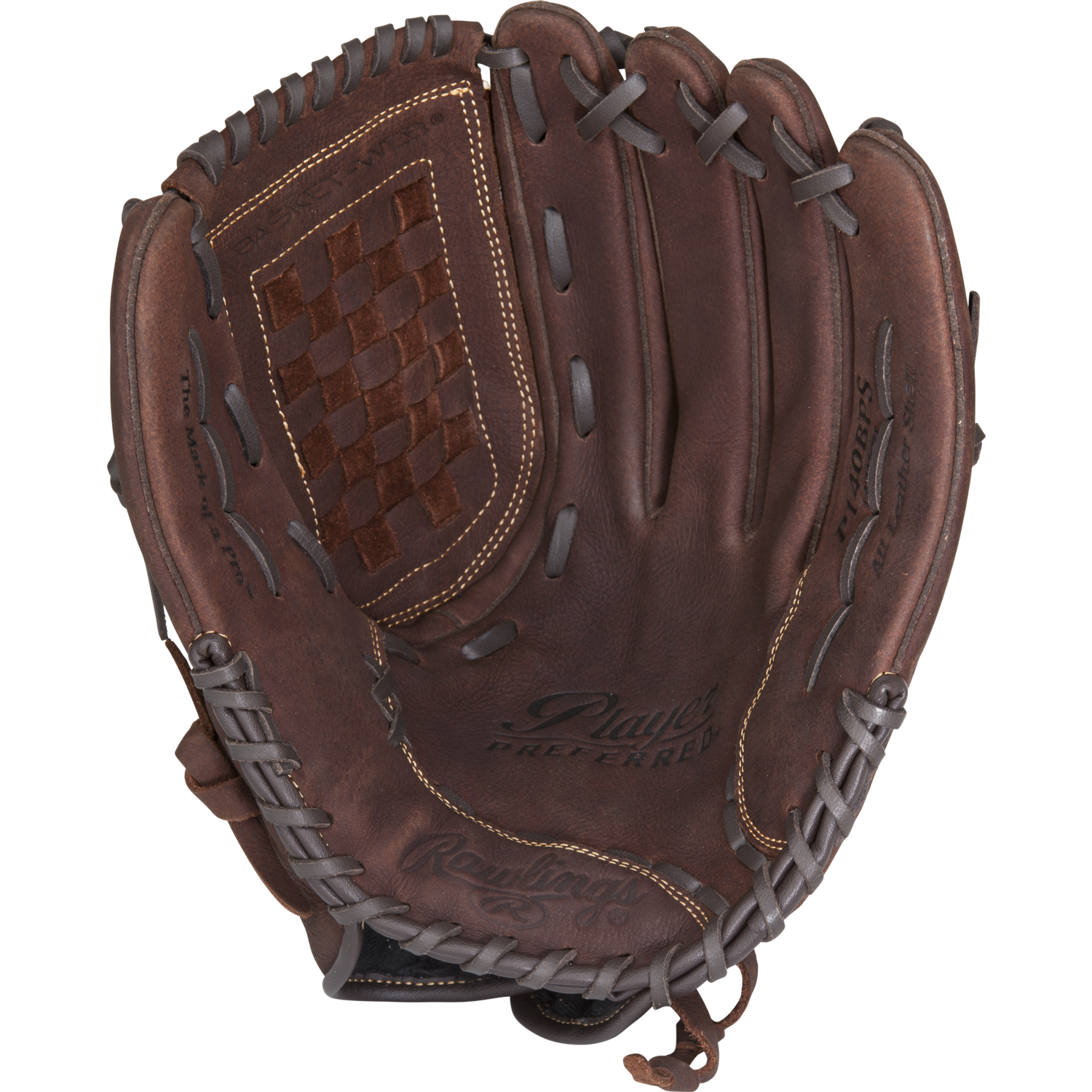 Rawlings P140BPS Player Preferred Series Full-Grain Leather Glove 14 Inch | Left Hand Catch