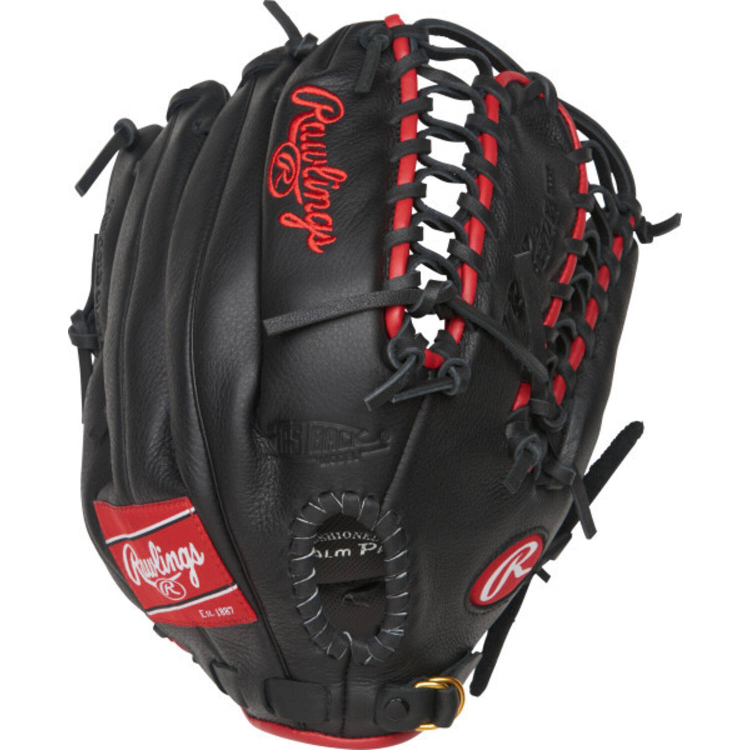 Rawlings SPL1225MT 12,25 Inch All-Leather Trap-Eze Baseball Glove | Left Hand Catch