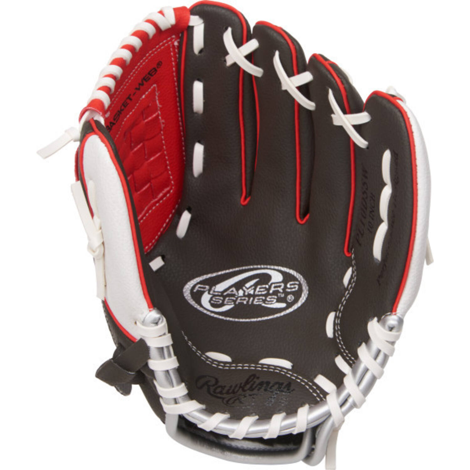 Rawlings PL10DSSW 10 Inch Synthetic Basket Web Youth Glove | Left Hand Catch