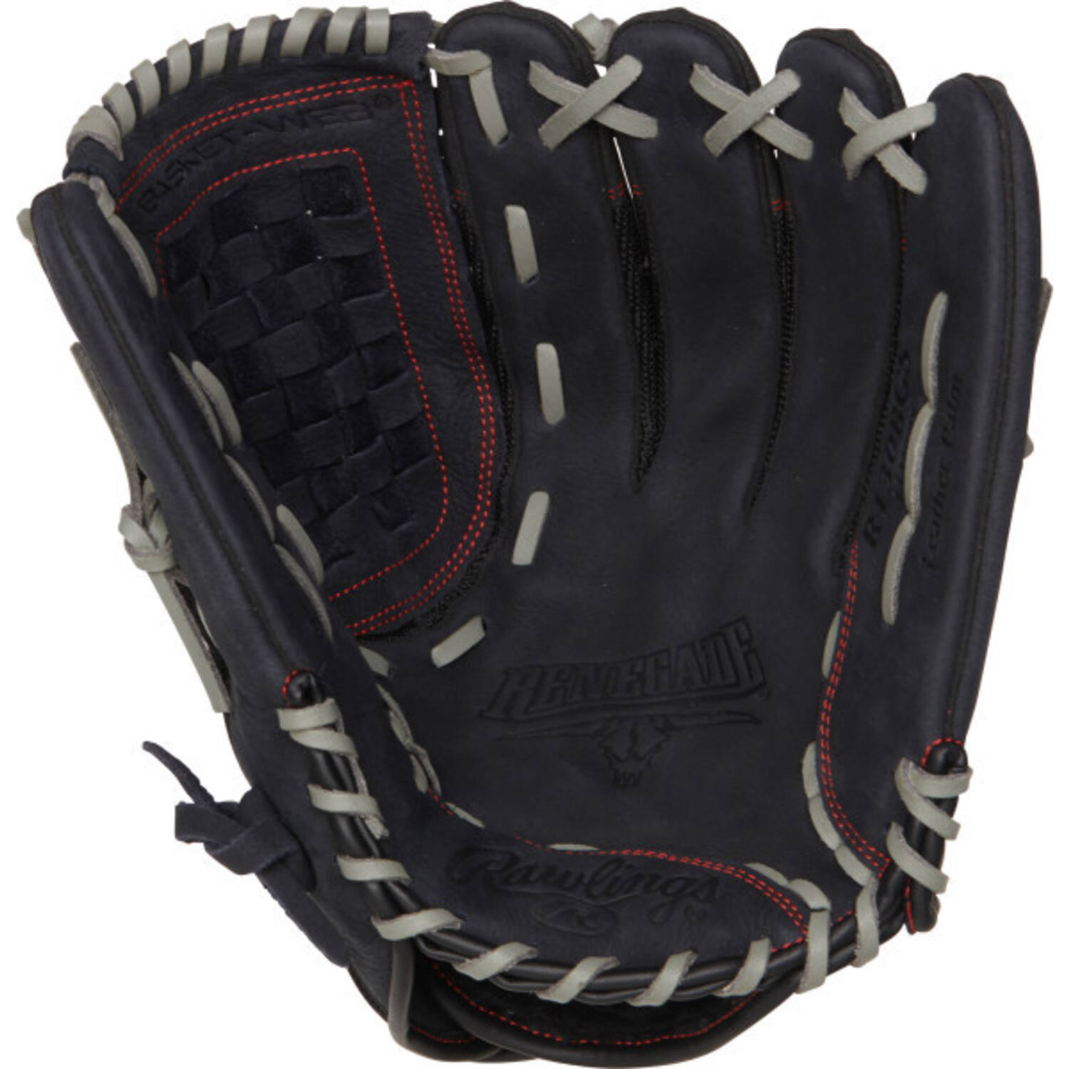 Rawlings R130BGS Leather Palm Renegade Series Slowpitch Glove 13 Inch | Left Hand Catch