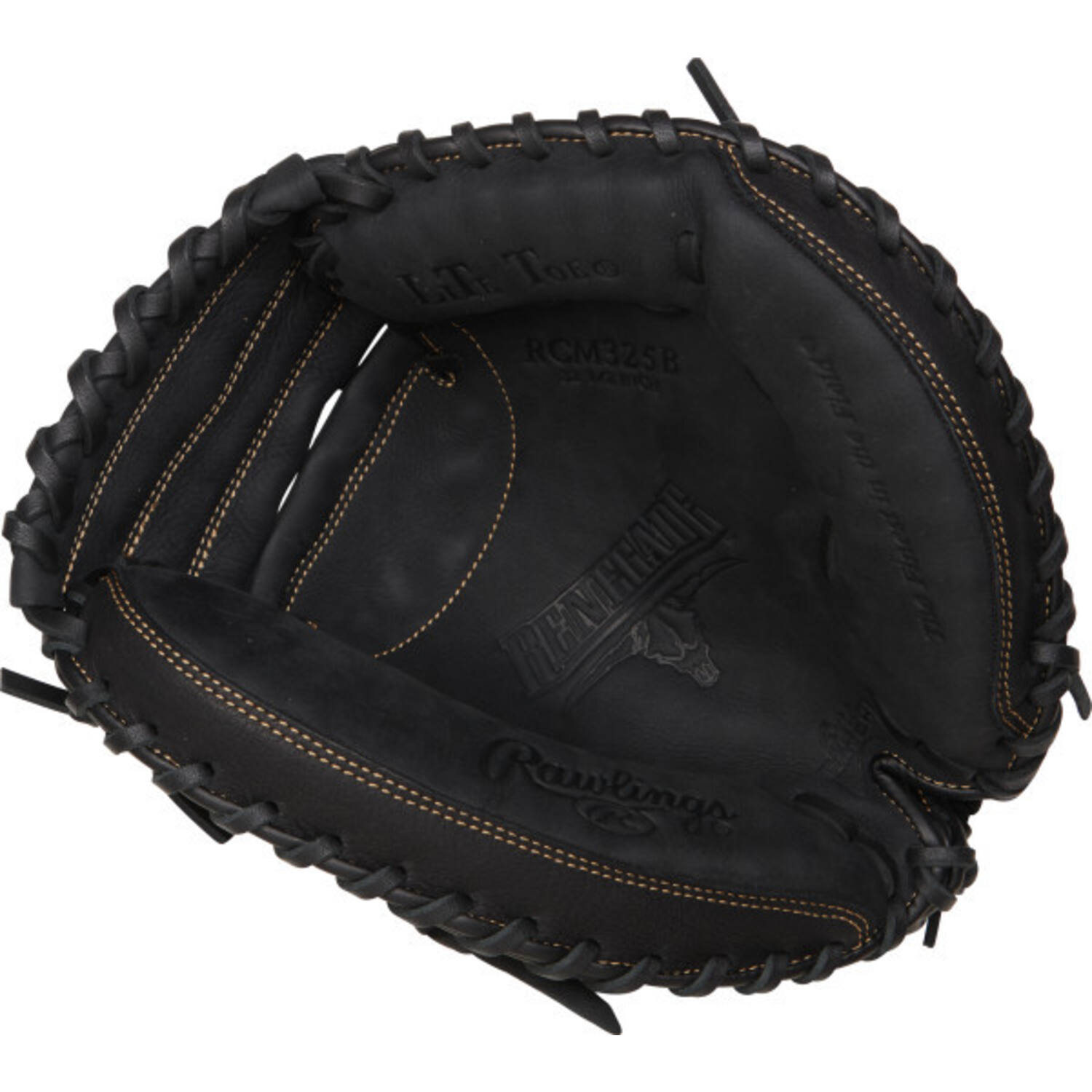 Rawlings RCM325B Baseball Catcher Mitt 32.5 Inch | Right Hand Catch