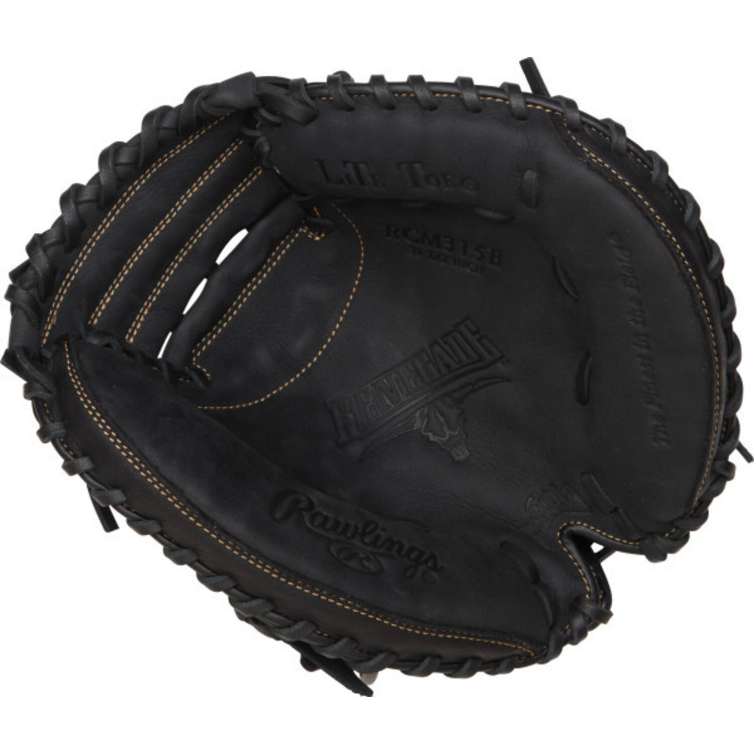 Rawlings RCM315B Baseball Catcher Mitt 31.5 Inch | Right Hand Catch
