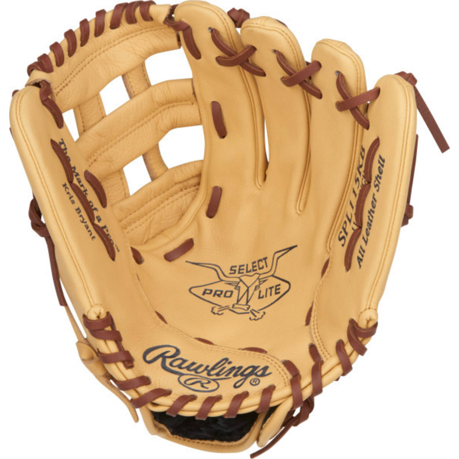 Rawlings SPL115KB Kris Bryant Infield Baseball Glove 11.5 Inch | Left Hand Catch