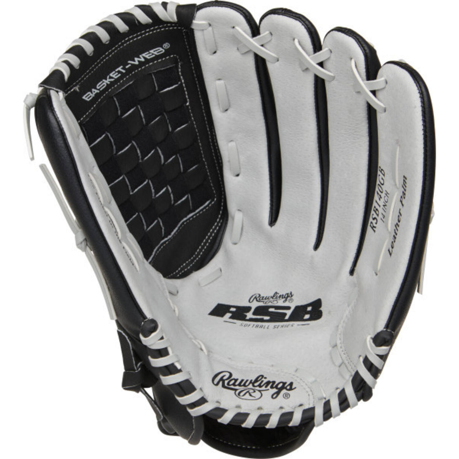Rawlings RSB140GB RSB Serie Fastpitch Softball Glove 14 Inch | Left Hand Catch