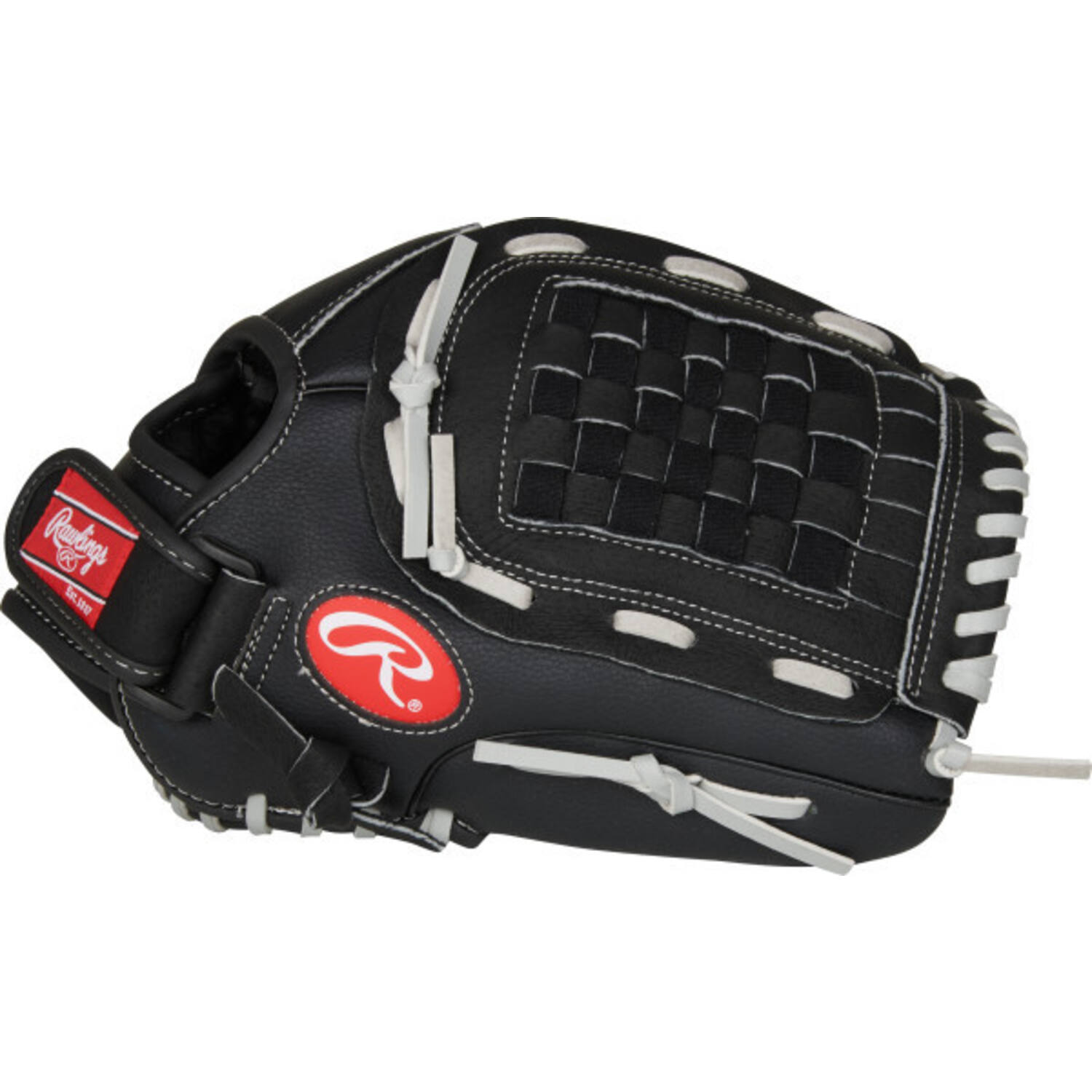 Rawlings RSB120GB 12 Inch Leather Palm Slowpitch Softball Glove | Right Hand Catch