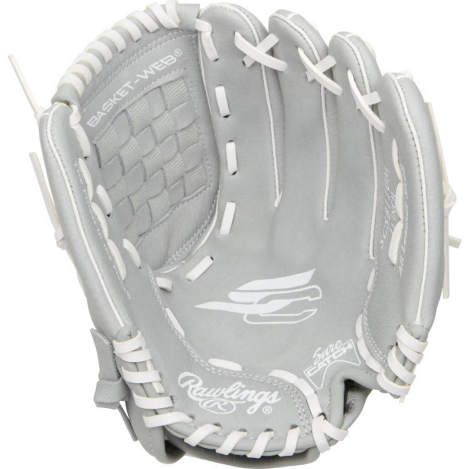 Rawlings SCSB110M Soft All-Leather Sure Catch Series Youth Glove 11 Inch | Left Hand Catch