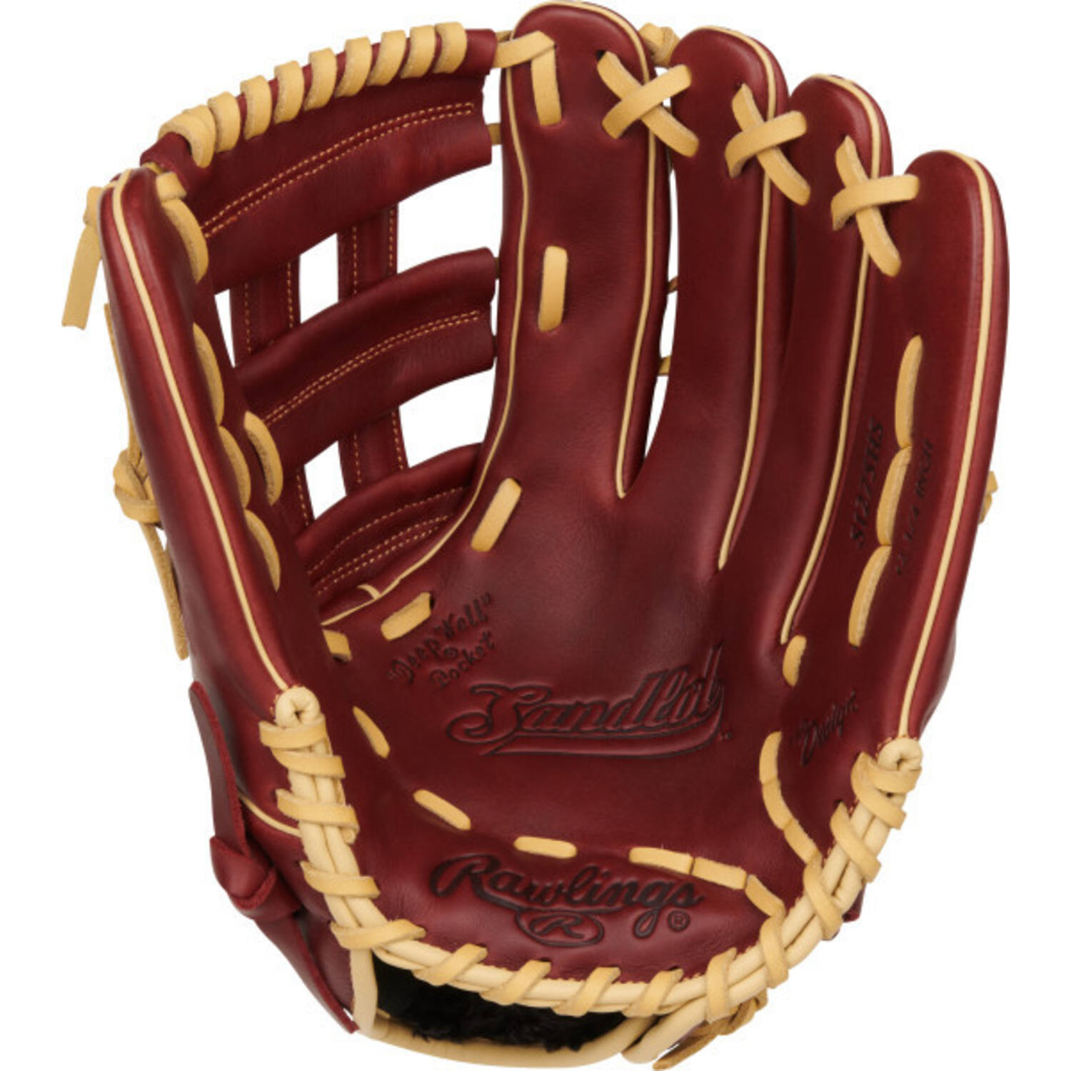 Rawlings S1275HS Outfield Baseball Glove 12.75 Inch | Right Hand Catch