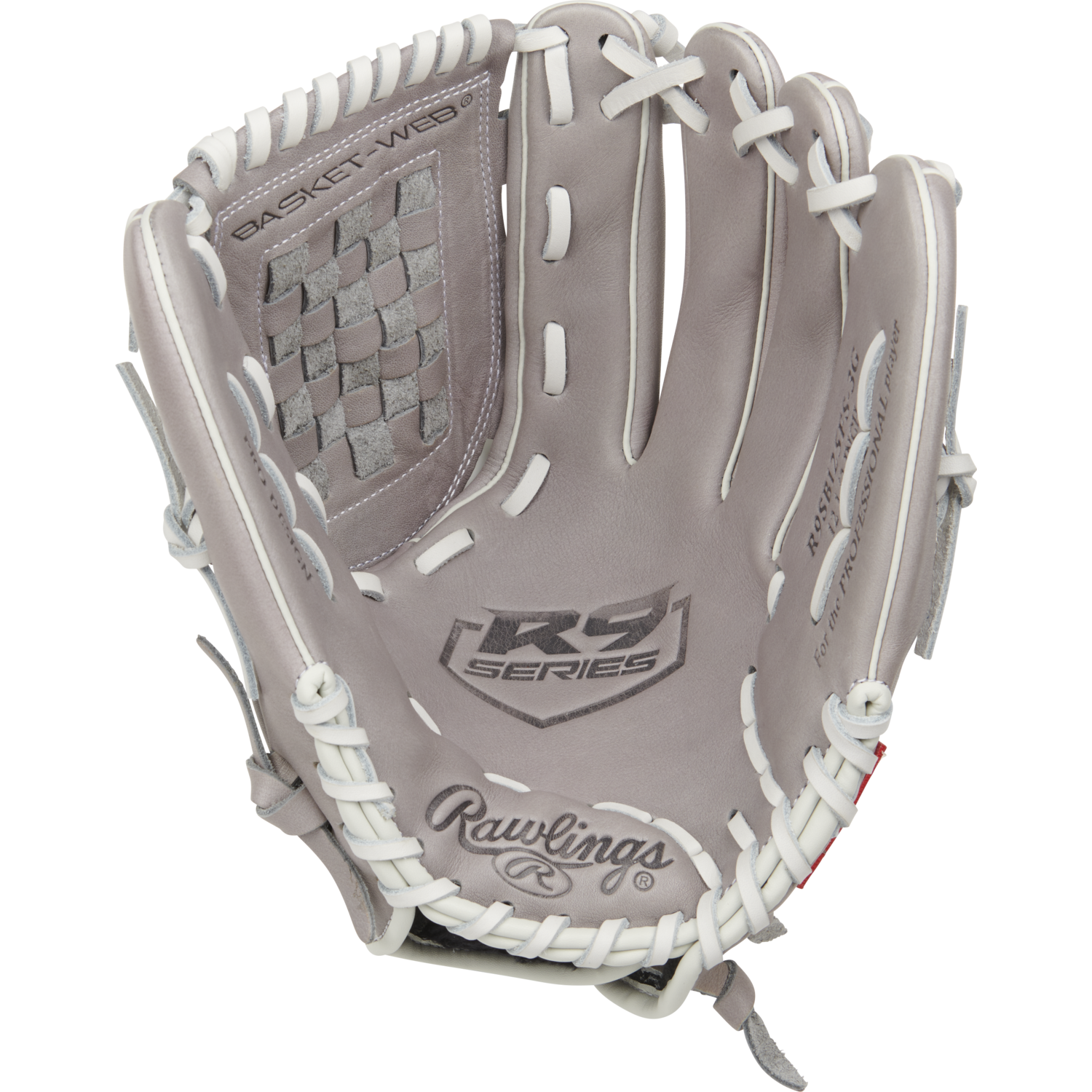 Rawlings R9SB125FS-3G Soft All-Leather R9 Series Softball Glove 12,5 Inch | Left Hand Catch