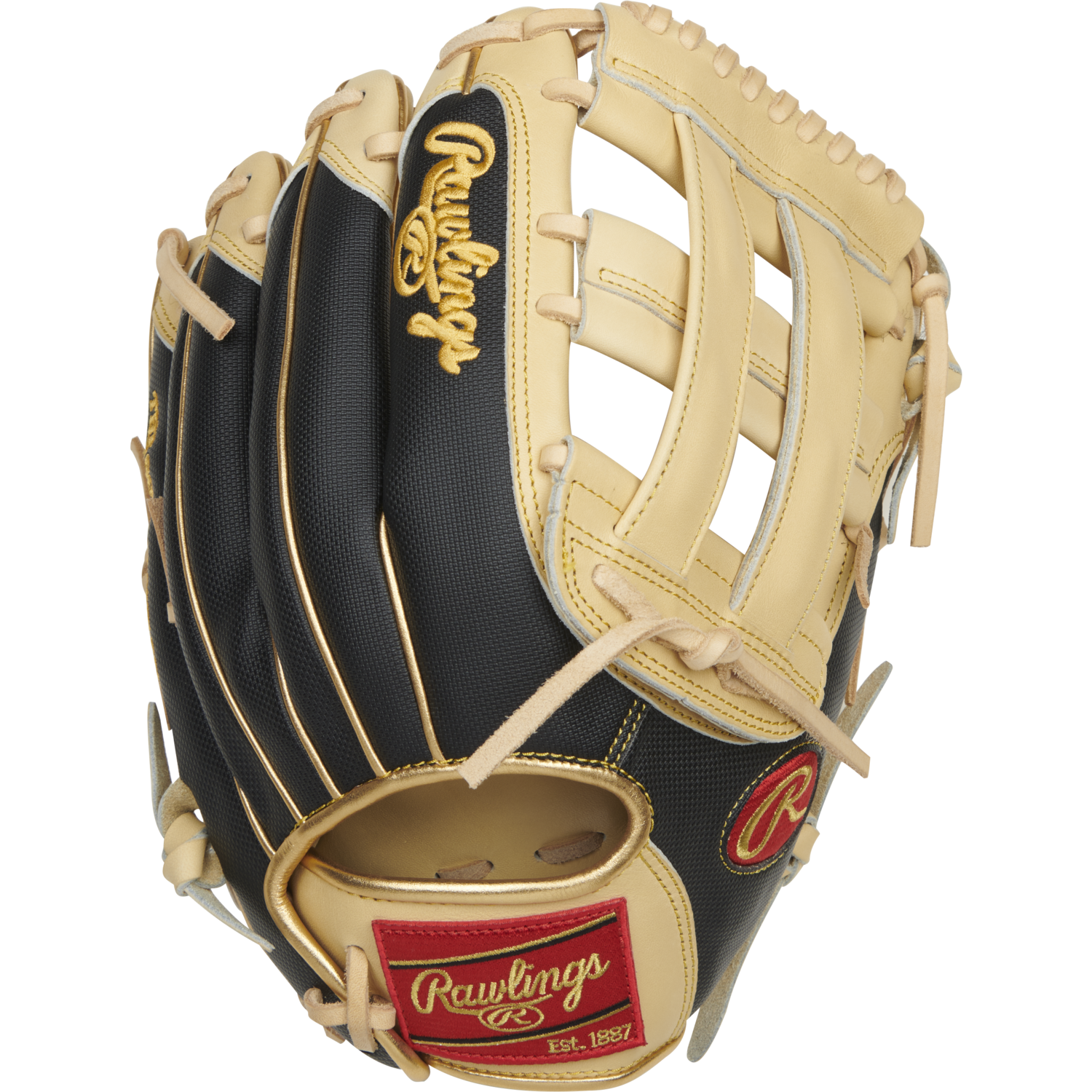 Rawlings PROR3028U-6C Leather Heart of the Hide Outfield Glove 12,5 Inch | Left Hand Catch